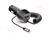 forcell-38w-car-charger-with-usb-input-and-cable-with-lightning-connector