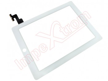 PREMIUM White touchscreen PREMIUM quality without button for Apple iPad 2, A1395, A1396, A1397 (2011)