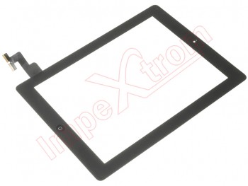 Black touchscreen STANDARD quality with button for Apple iPad 2, A1395, A1396, A1397 (2011)