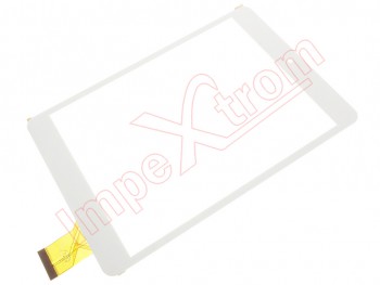Pantalla táctil tablet Tengo Induce Quad Core de 7.85 pulgadas, blanca