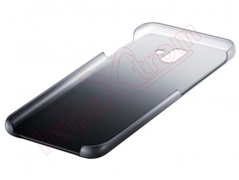 EF-AJ610 transparent gradiaton cover grey / black TPU case for Samsung Galaxy J6 Plus, J610
