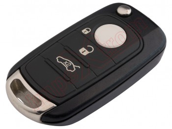 Remote control key with 3 buttons, Megamos AES 433 Mhz for Fiat 500X