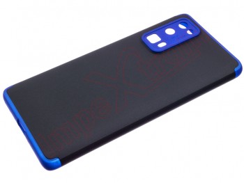 Funda GKK 360 negra y azul para Huawei Honor 30 Pro, EBG-AN00
