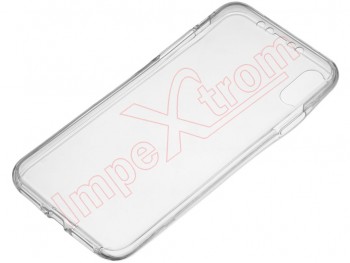 Funda 360 transparente de TPU para iPhone XS Max, A2101