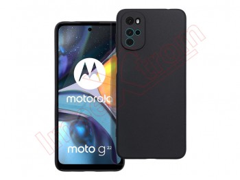 Funda Matt negra para Motorola Moto G22, XT2231-2