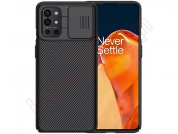 Black rigid case with window for Oneplus 9R, LE2101