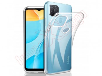 Transparent TPU case for Oppo A15, CPH2185