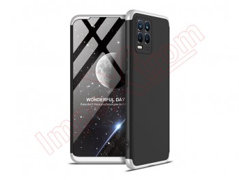 GKK 360º black and silver case for Oppo Realme 8 (RMX3085) / Realme 8 Pro (RMX3081)