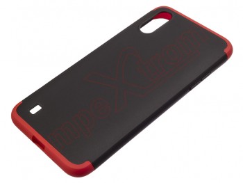 Funda GKK 360 negra y roja para Samsung Galaxy A01, SM-A015F/DS