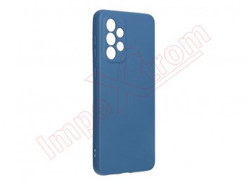 Blue silicone case for Samsung Galaxy A33 5G, SM-A336