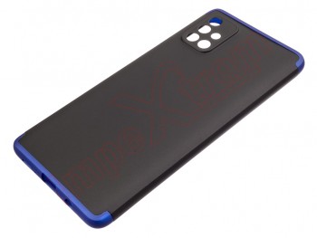 Funda GKK 360 negra y azul para Samsung Galaxy A71, SM-A715