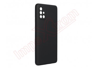 Black silicone case for Samsung Galaxy A71 4G, SM-A715F