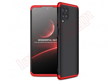 Black and red GKK 360º case for Samsung Galaxy F62 (SM-E625F) / Galaxy M62