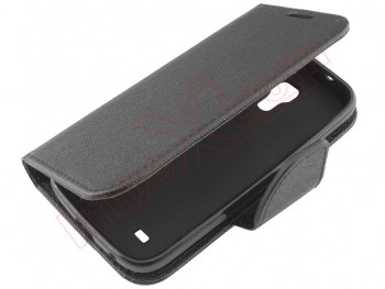 Black book case for Samsung Galaxy S4 Mini, I9190