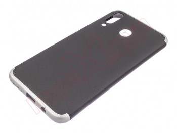Silver/Black GKK 360 case for Samsung Galaxy M30 / A40s