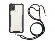 black-and-transparent-case-with-lanyard-for-samsung-galaxy-m30s-sm-m307
