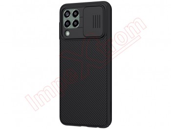 Black rigid case with window for Samsung Galaxy M33 5G, SM-M336