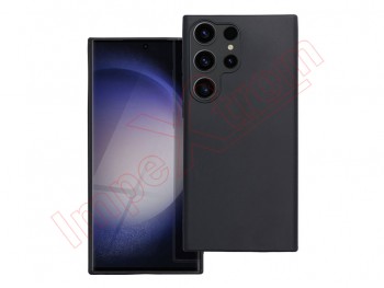 Black Matt case for Samsung Galaxy S23 Ultra, SM-S918B