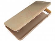 golden-mirror-clear-view-cover-for-xiaomi-redmi-6-in-blister