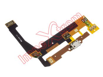 Flex with charge connector, micro USB data and accessories for Alcatel One Touch Pop C9, 7047D