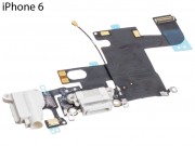 flex-with-connector-of-charge-lightning-connector-of-audio-and-microphone-apple-phone-6-white-a1586-a1549