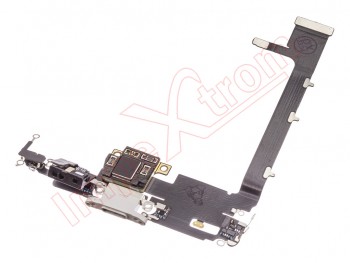 PREMIUM PREMIUM Flex cable with silver charging connector for Apple iPhone 11 Pro Max, A2218 with IC