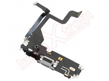 PREMIUM PREMIUM Flex cable with white / silver charging connector for Apple iPhone 13 Pro, A2638