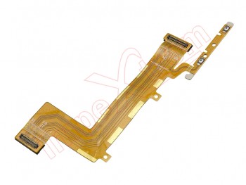 Interconnection flex and side volume buttons for Caterpillar S60