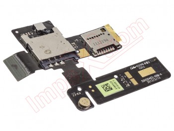 Flex con conector SIM y MicroSD para HTC One V