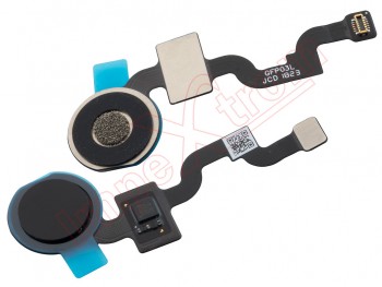 Cable flex con botón lector / sensor de huellas negro para HTC Google Pixel 3a XL, G020C, G020G, G020F, G020B