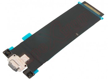 Flex calidad PREMIUM con conector de carga, datos y accesorios lightning gris / negro para iPad Pro 12.9" 3G (2 generación). Calidad PREMIUM
