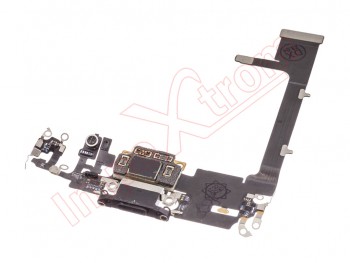 cable flex con conector de carga negro premium para iPhone 11 pro, a2215 con chip. Calidad PREMIUM