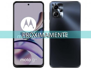 Flex con sensor / lector de huellas color negro (Matte Charcoal) para Motorola Moto G13