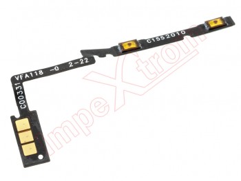 Volume side pushbuttons flex cable for Oppo A91, CPH2021