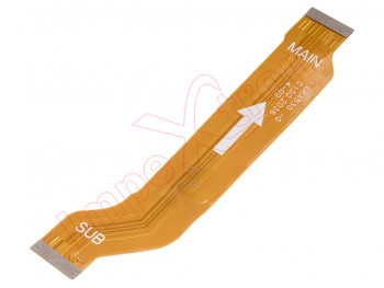 Main interconnection flex from the motherboard to the auxiliary board for Realme V15 5G, RMX3092