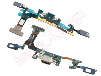 Cable flex con conector de carga Micro USB y micrófono para Samsung Galaxy S7 Duos, G9300F