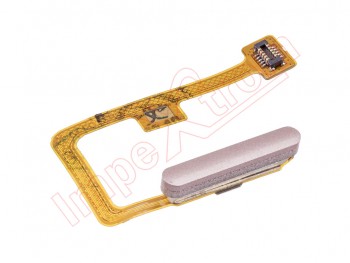 Flex cable with power/lock button and pink fingerprint reader/sensor for Xiaomi Mi 11 Lite, M2101K9AG, M2101K9AI