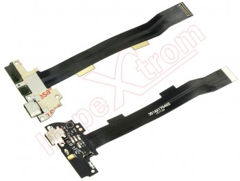 Interconector flex with auxiliar plate with conector usb type c,charger, dados e accesorios para Xiaomi Mi 5S Plus