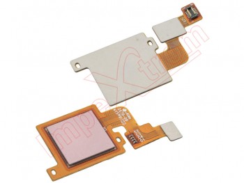 Cable Flex con lector de huella rosa dorado para Xiaomi Mi A1 / 5X
