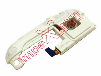White antenna module with earpiece buzzer and audio jack for Samsung Galaxy S3, I9300