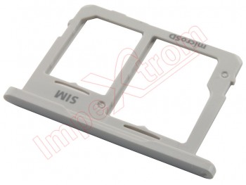 Bandeja SIM / micro SD blanca para Samsung Galaxy Tab A 10.5, SM-T595