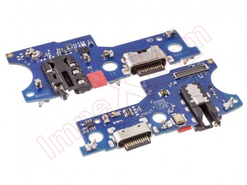 Service Pack Auxiliary board with microphone, USB type C charging connector for Samsung Galaxy A14 4G