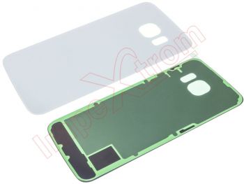 White battery cover without logo for Samsung Galaxy S6 Edge, G925F