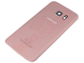 Tapa de batería Service Pack rosa dorado, para Samsung Galaxy S7, G930F.
