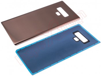 Generic metallic copper battery cover for Samsung Galaxy Note 9, SM-N960F