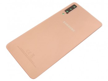Tapa de batería Service Pack dorada para Samsung Galaxy A7 2018, (SM-A750F)
