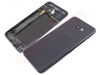 Tapa de batería Service Pack negra para Samsung Galaxy J4 Plus 2018, J415F