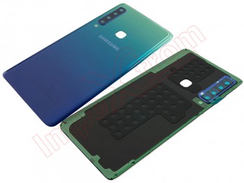 Tapa de batería Service Pack azul limonada "lemonade blue" para Samsung Galaxy A9 (2018), A920F