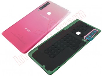 Tapa de batería Service Pack rosa chicle para Samsung Galaxy A9 (2018) Duos, A920F