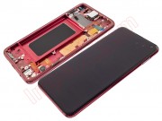 pantalla-service-pack-completa-dynamic-amoled-roja-con-carcasa-para-samsung-galaxy-s10e-g970
